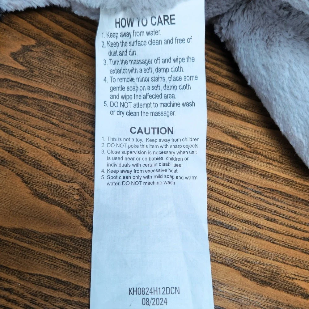 HealthTouch Huggable Massager Vibration Plush Toy Donkey Tested & Working - Picture 8 of 12